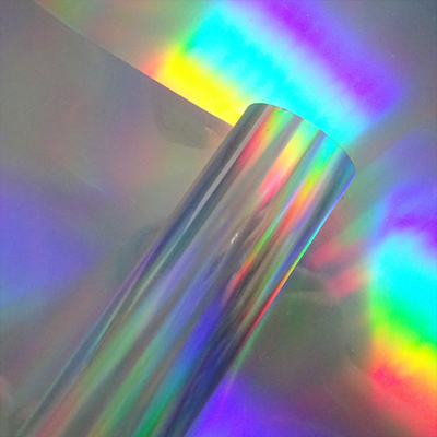 Silver Holographic Vinyl Roll